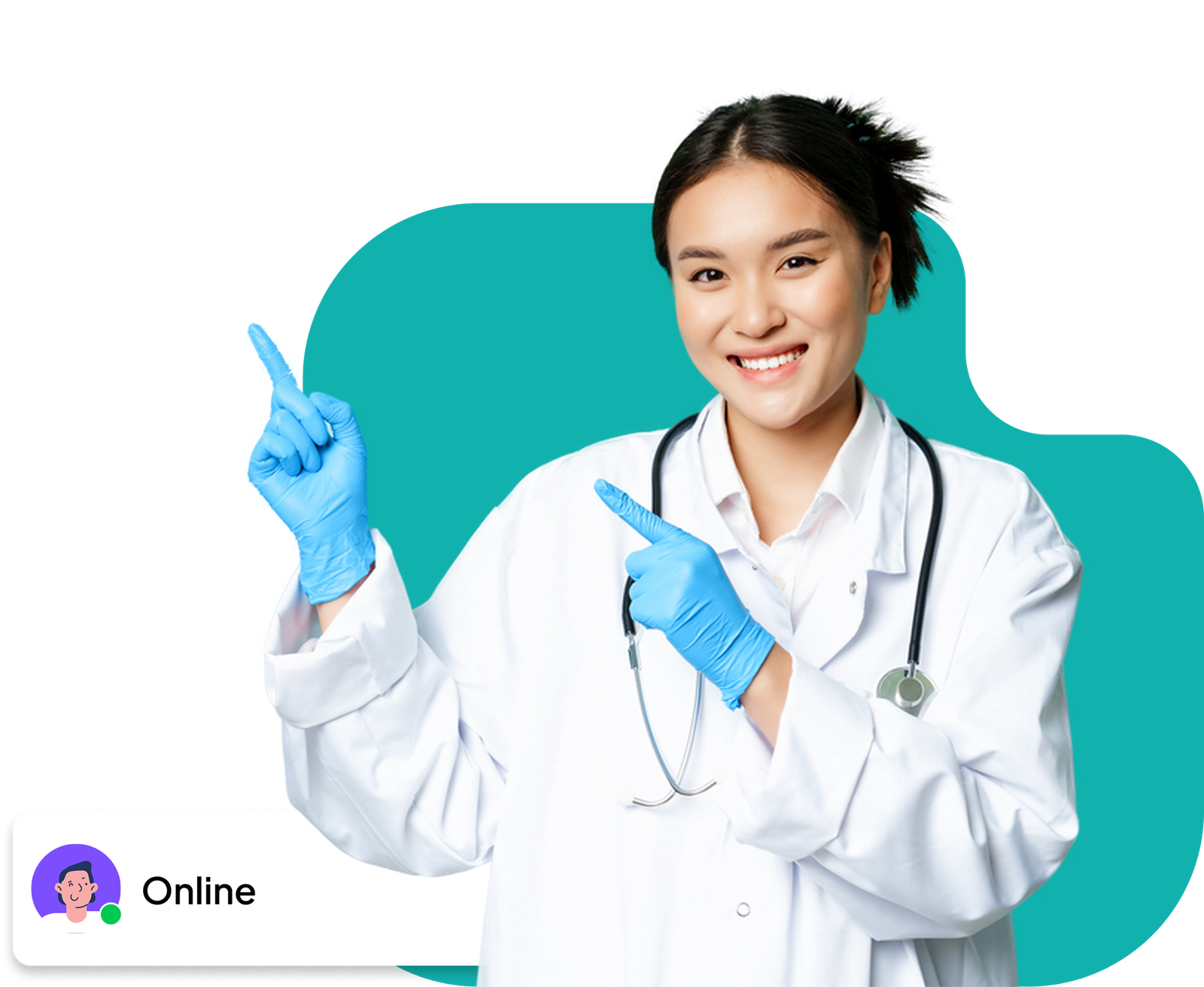 Ilustrasi dokter profesional StrataAcademy